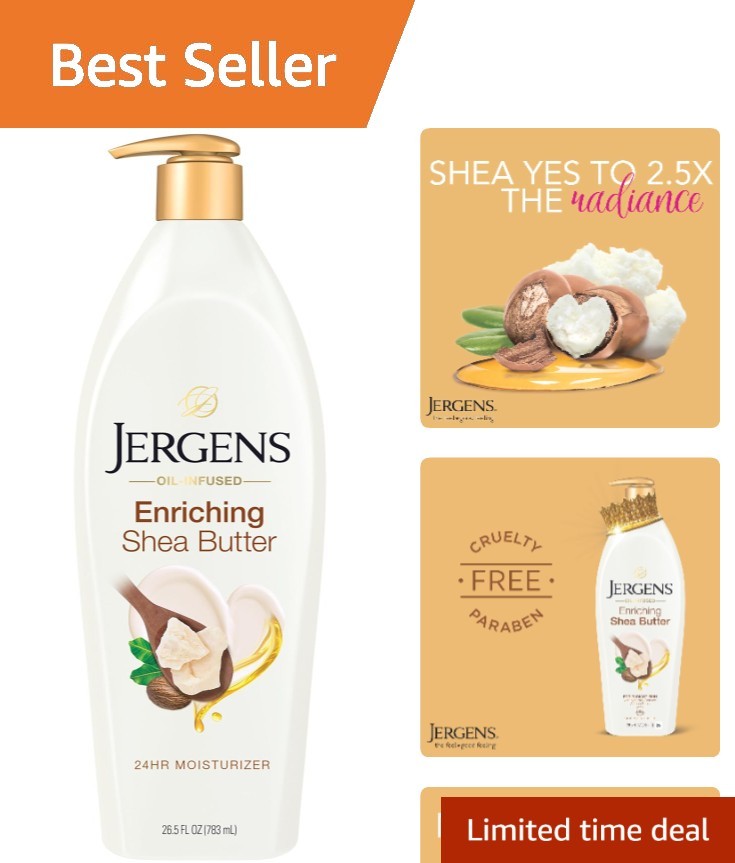 Hydrating Shea Butter Hand and Body Lotion – 3X Radiance, & Cruelty-Free