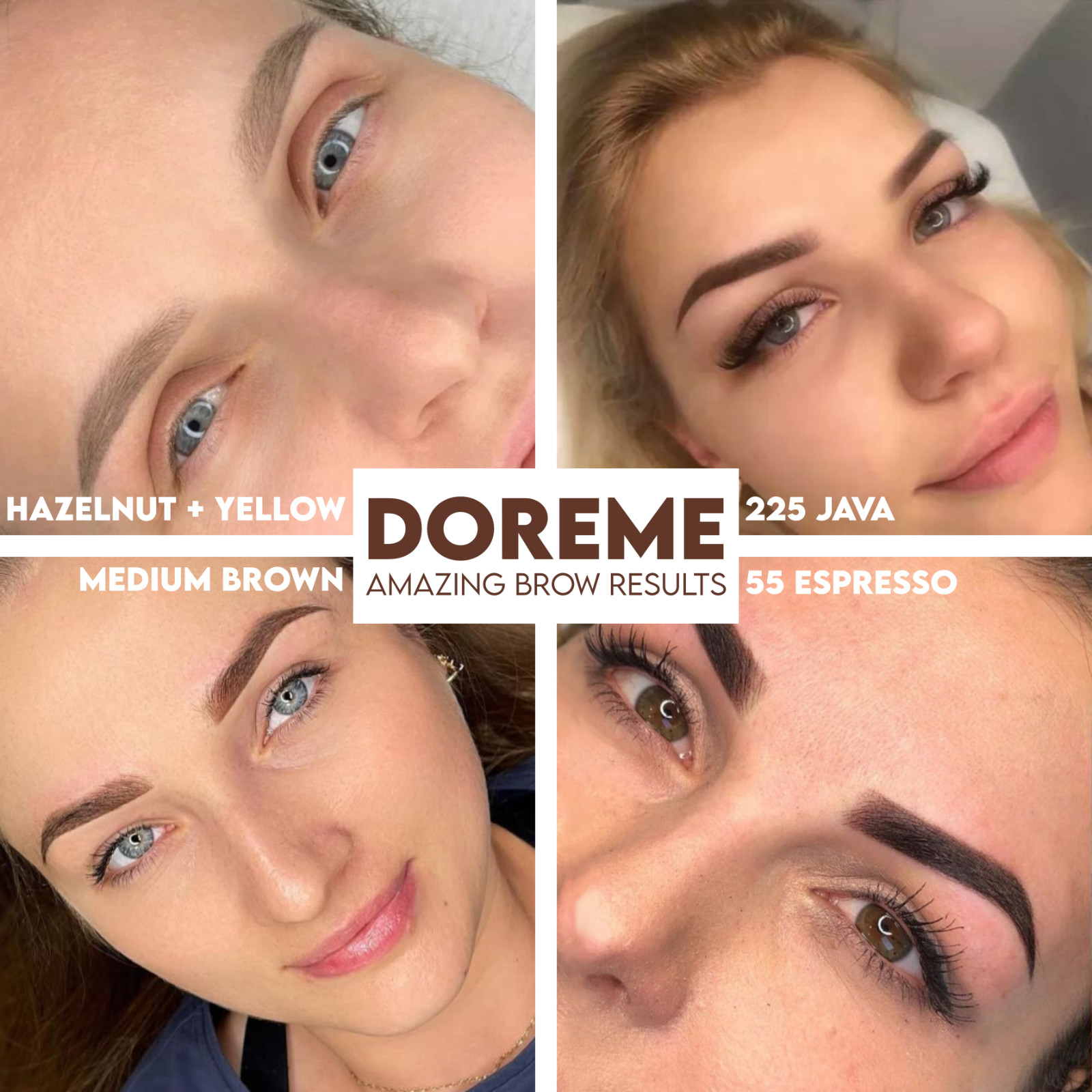 DOREME Permanent Makeup Pigment Microblading Tattoo Cosmetic Micropigmention