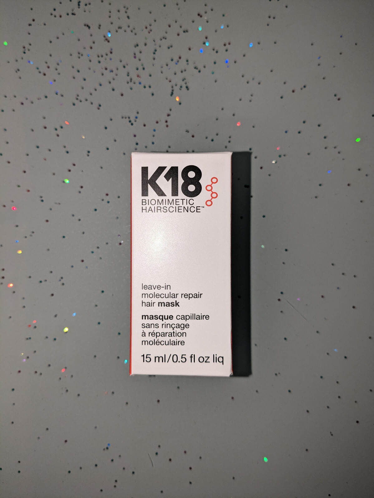 K18 – Leave-In Molecular Repair Hair Mask 0.5 fl oz / 15 ml NEW IN BOX