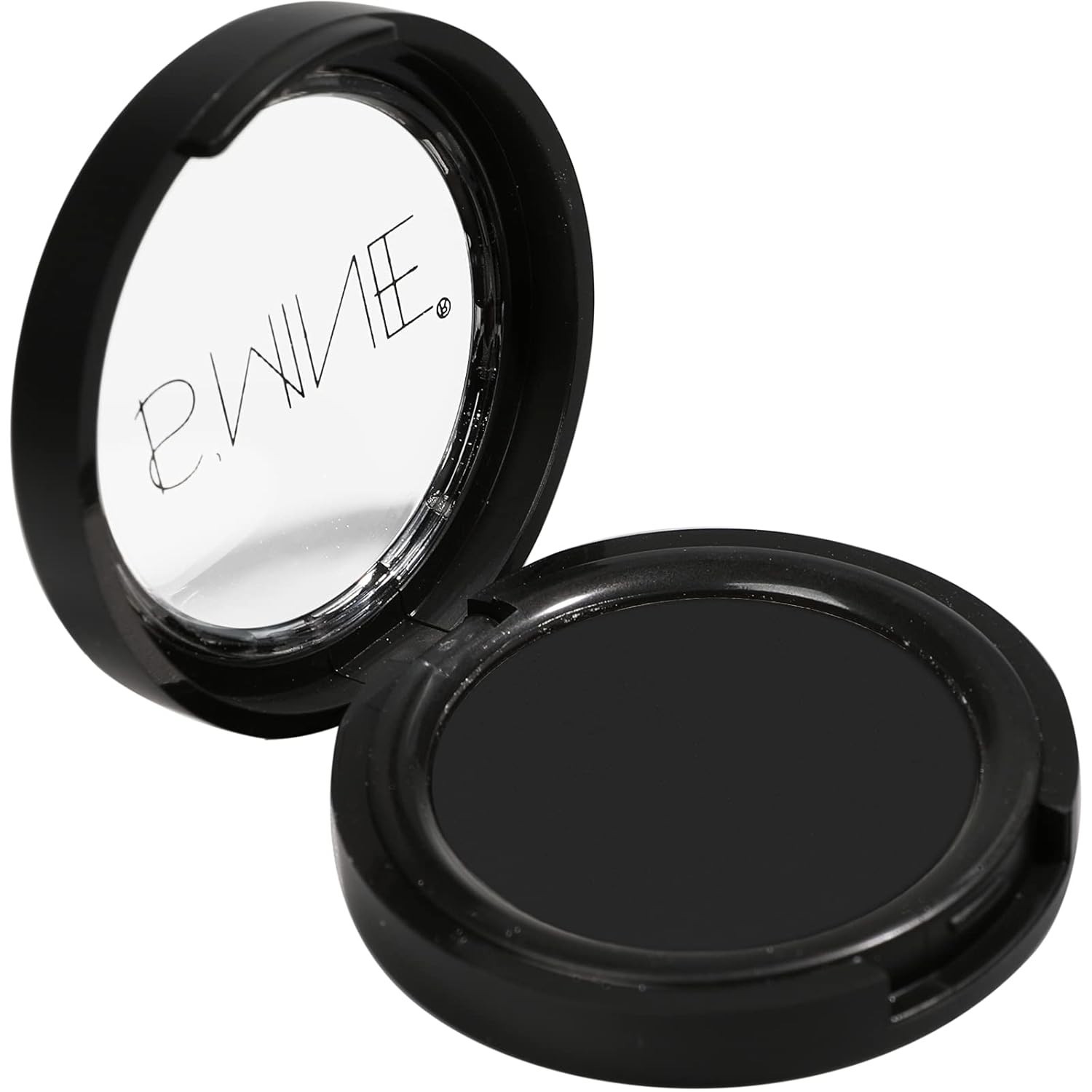 ISMINE High Pigment Matte Black Eyeshadow – Travel Size, Smooth Application