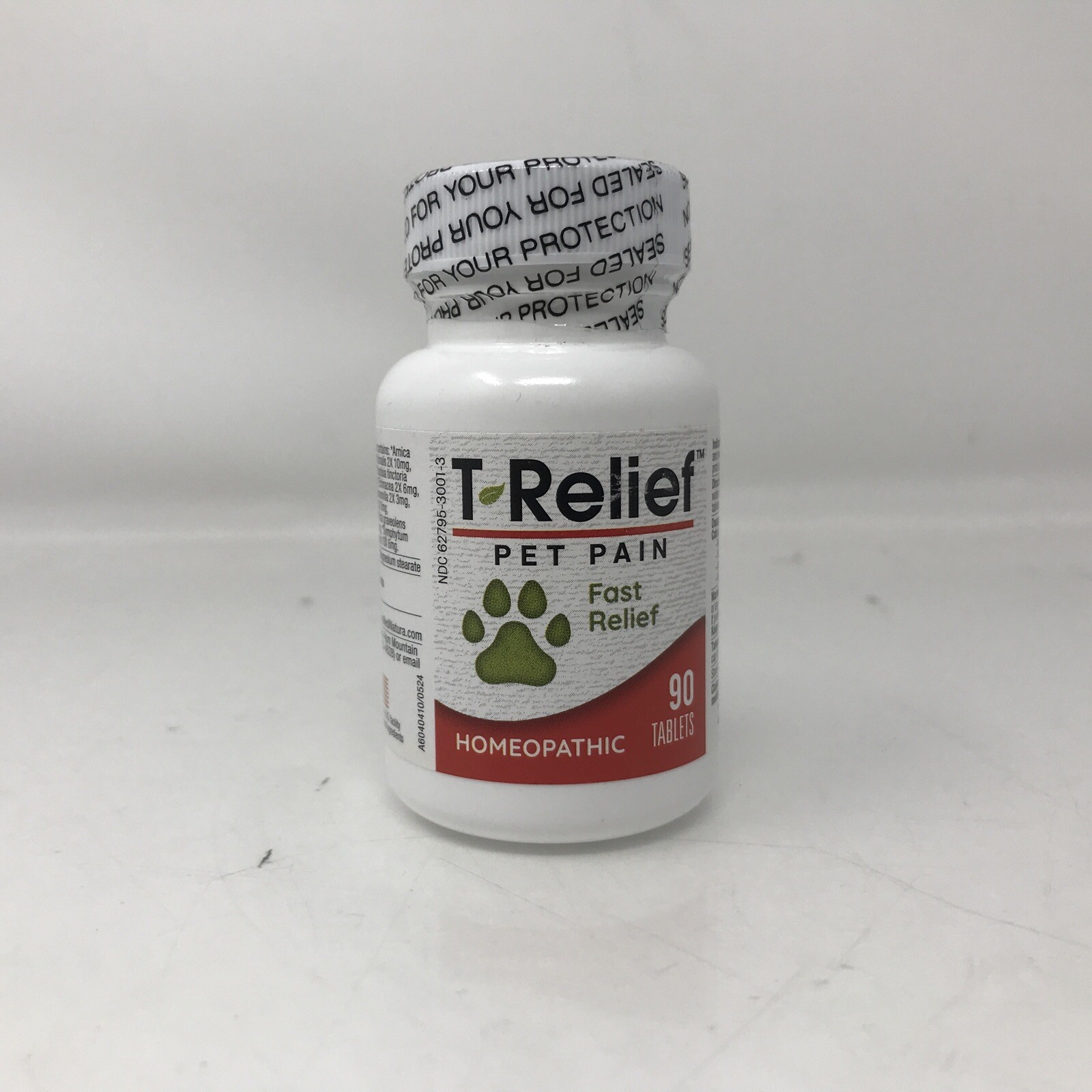 MediNatura T-Relief Pet Pain Arnica +12 90 Tablet Exp 08- 2029
