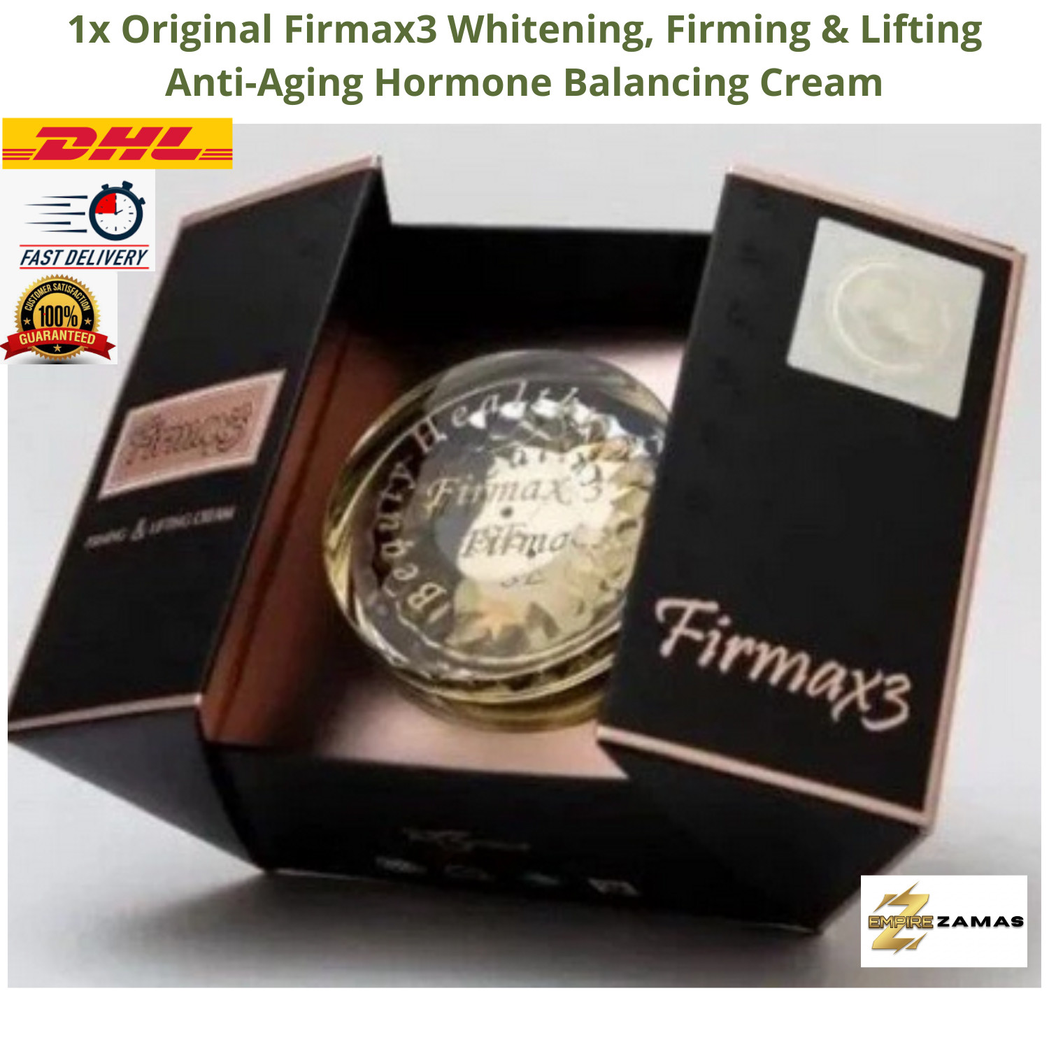 1xOriginal Firmax3 Anti Aging Hormones Firming Lifting Balancing Whitening Cream