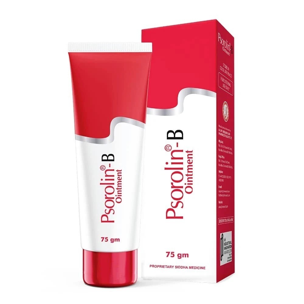JRK’s Psorolin B Ointment Cream for Psoriasis (75 gm)
