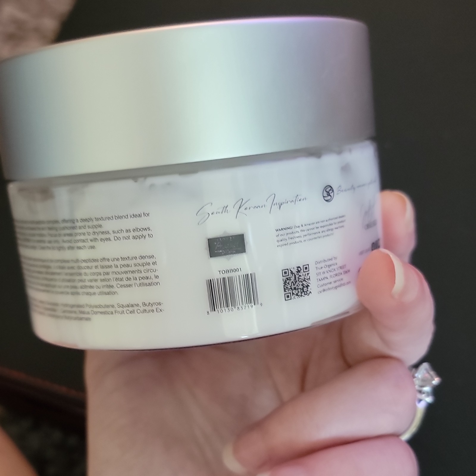 Trué-OrgáNica Coconut Firming Body Butter w/ Hyaluronic Acid 200g 12M
