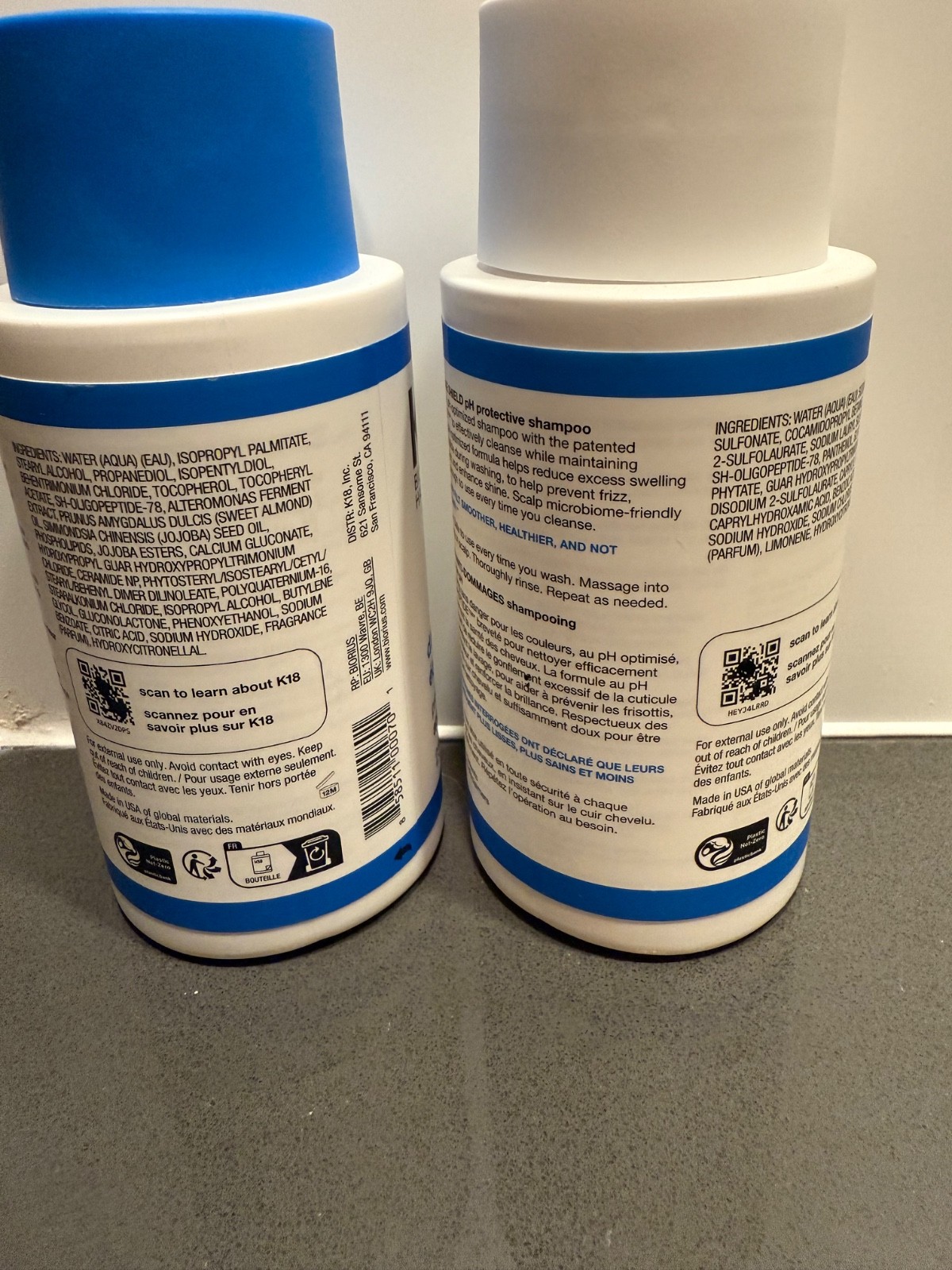 K18 Biomimetic Hairscience Damage Shield Shampoo & Conditioner 8.5 fl oz – NEW