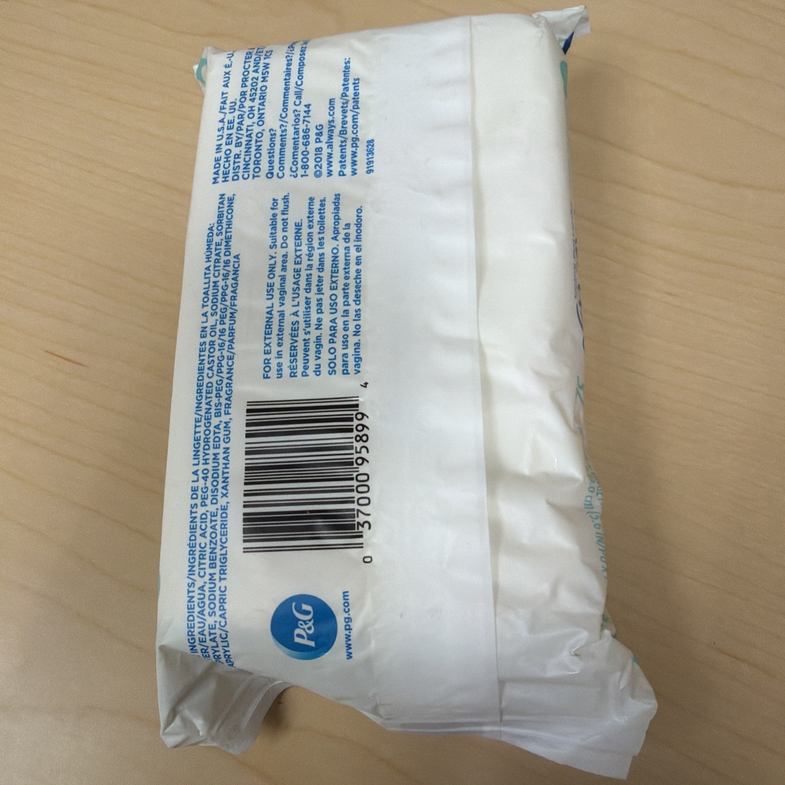 Always Feminine Wipes Fresh And Clean 32 Each