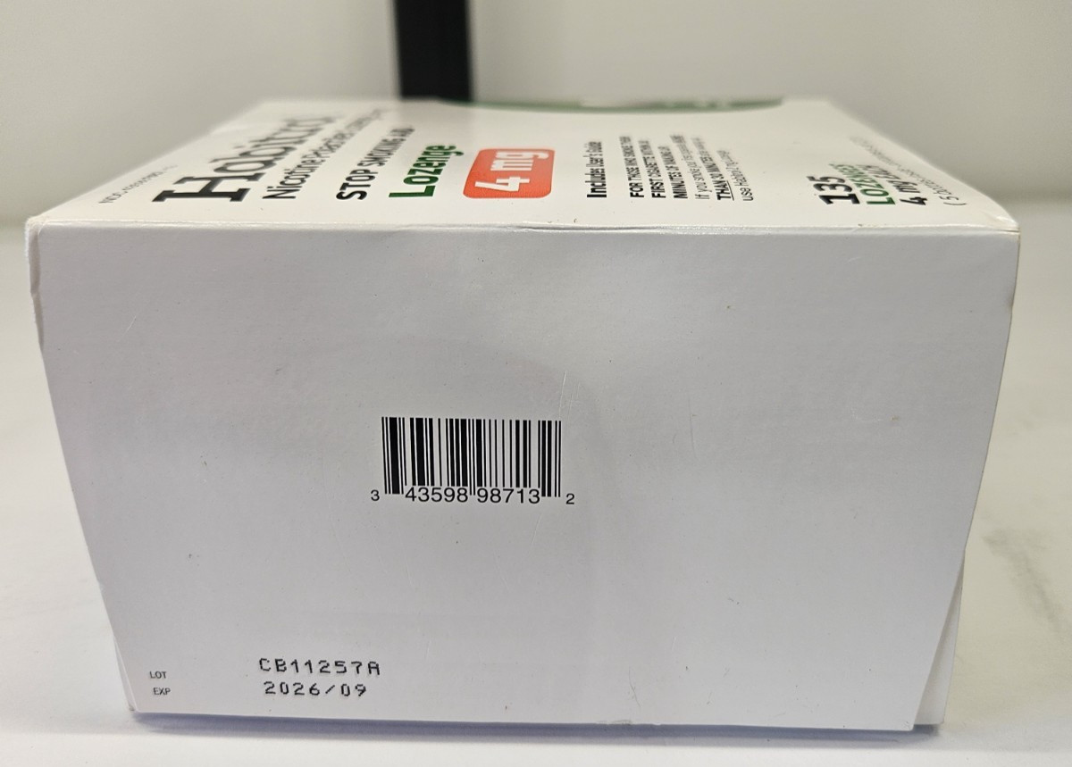 Habitrol Nicotine Lozenges 4 mg Mint Flavor 135 Count Exp 09/26