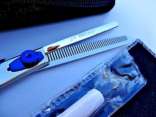 Money back Warranty_ 6.5″ Hairdressing Thinning Scissors shear/Japanese Steel