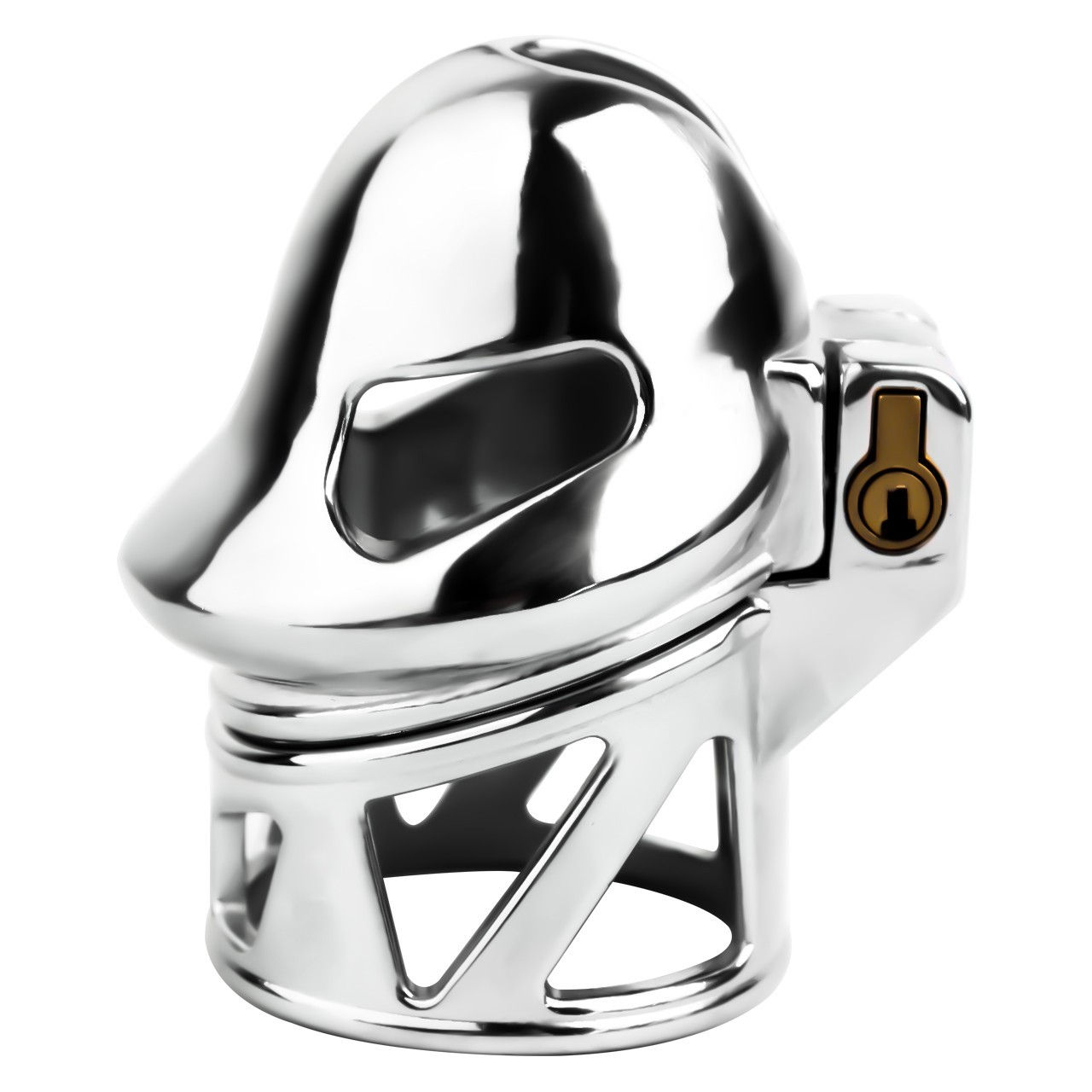 Male Chastity Cage device Head Breathable Chastity Lock ABS Stainless Steel USA