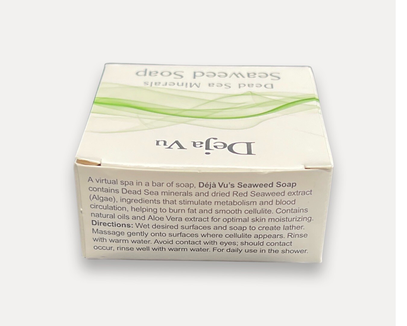 Deja Vu Cosmetics- Dead Sea Minerals- Seaweed Soap-Made in ISRAEL- NIB