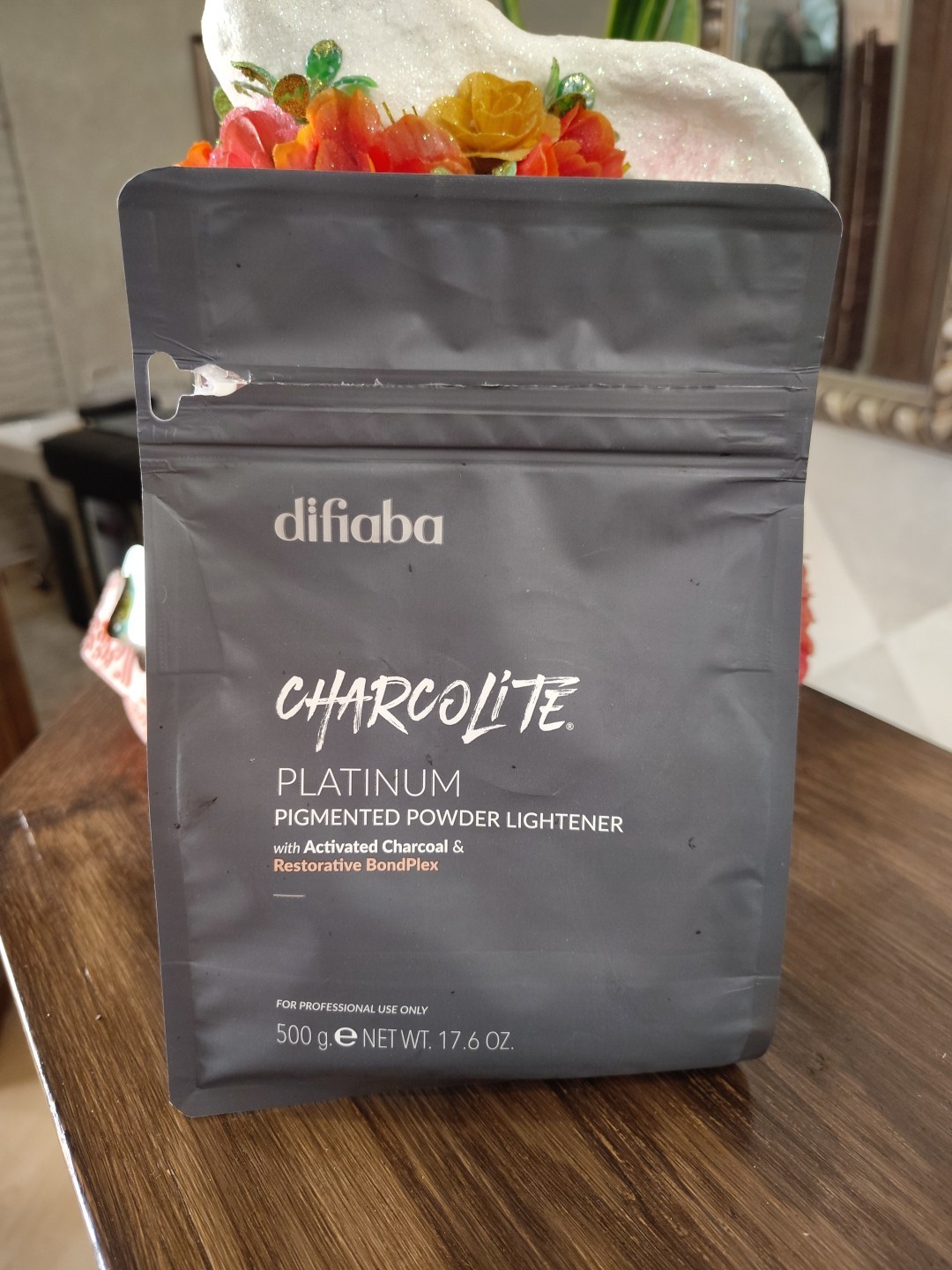 Difiaba Charcolite Platinum Pigmented Powder Lightener 17.6 Oz SEE DESCRIPTION