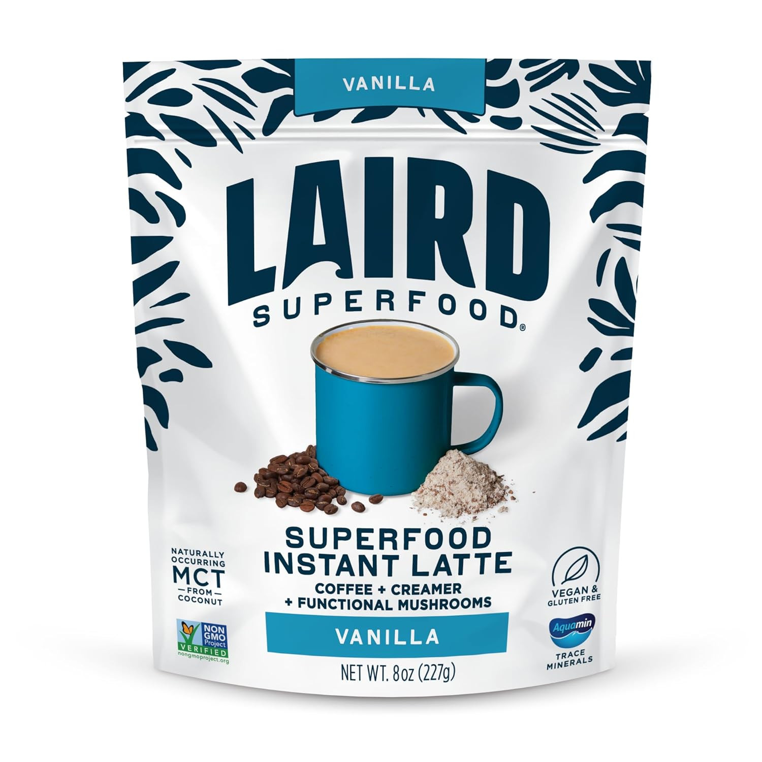 Protein Instant Latte, Sweet & Creamy, Non-Dairy, Superfood Creamer and Coffee,