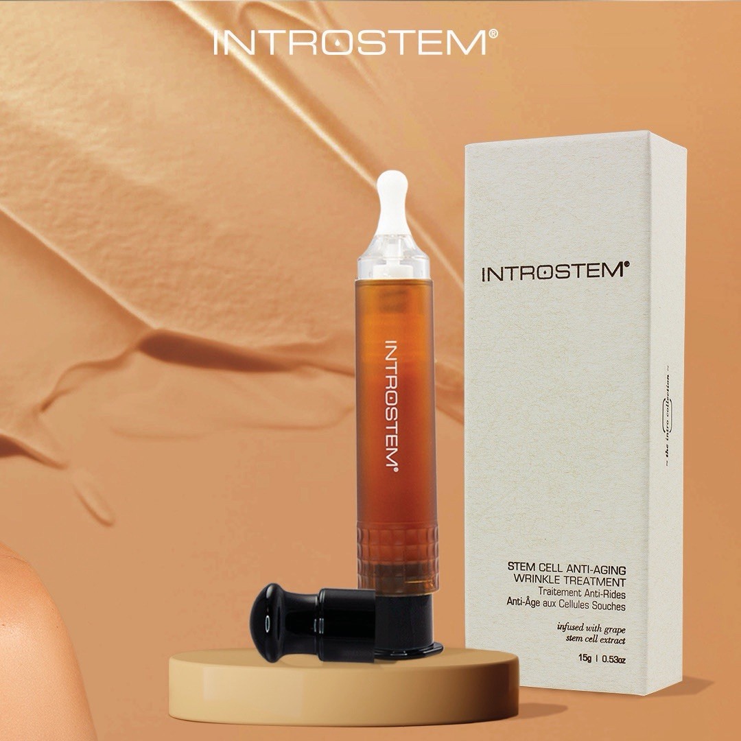 NEW Introstem Stem Cell Anti-Aging Wrinkle Treatment Syringe 15g 0.53oz Grape