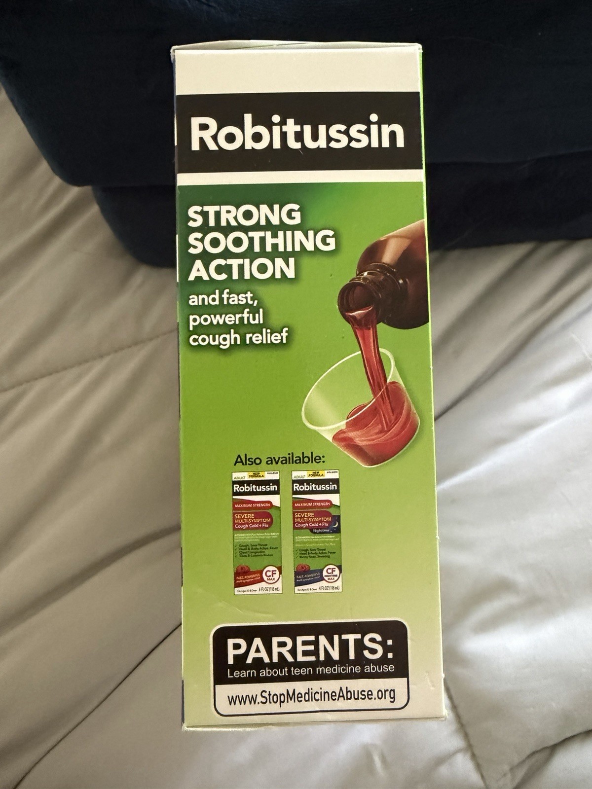Robitussin Maximum Strength Day & Night Cough + Chest Congestion DM 8 Fl Oz