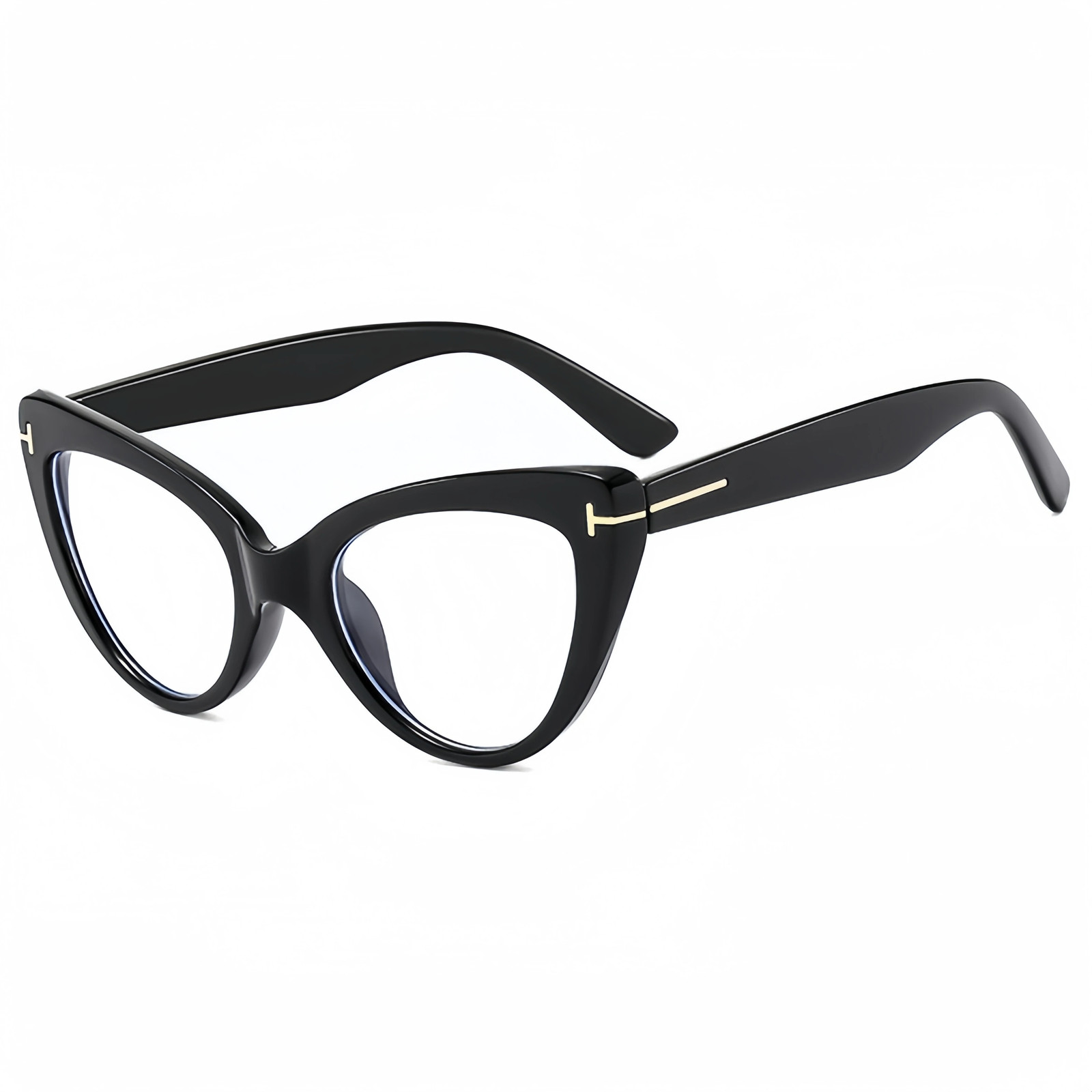 Europe and the United States fashion new triangle cat eye trend glasses frame