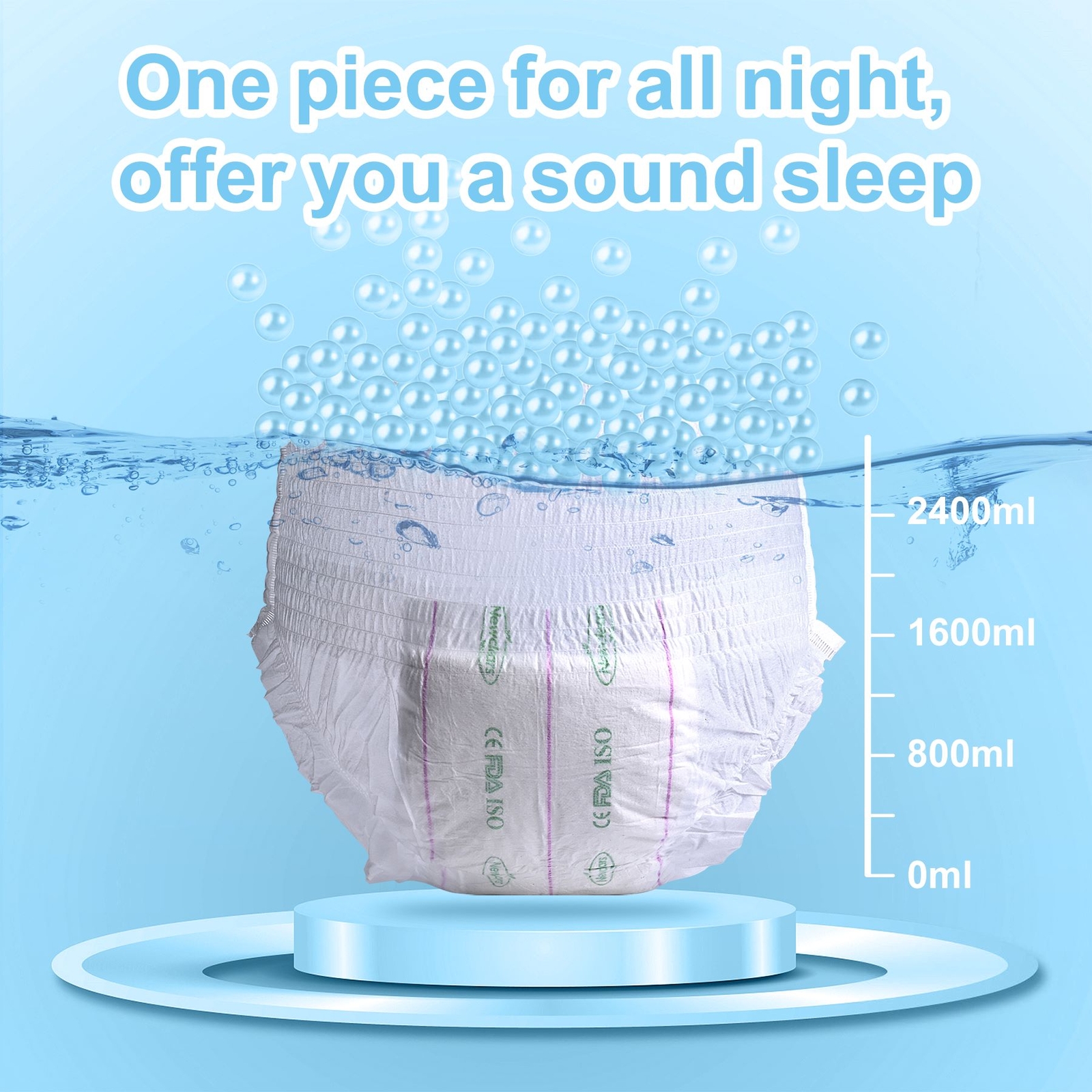 Aimisin Adult Incontinence Underwear for Men Women,Overnight Heavy Absorbency
