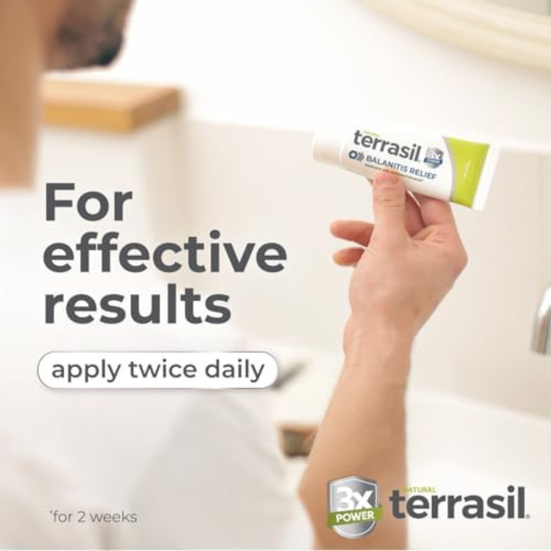 Terrasil® Balanitis Relief – Patented All-Natural, Gentle, Soothing Skin Relief