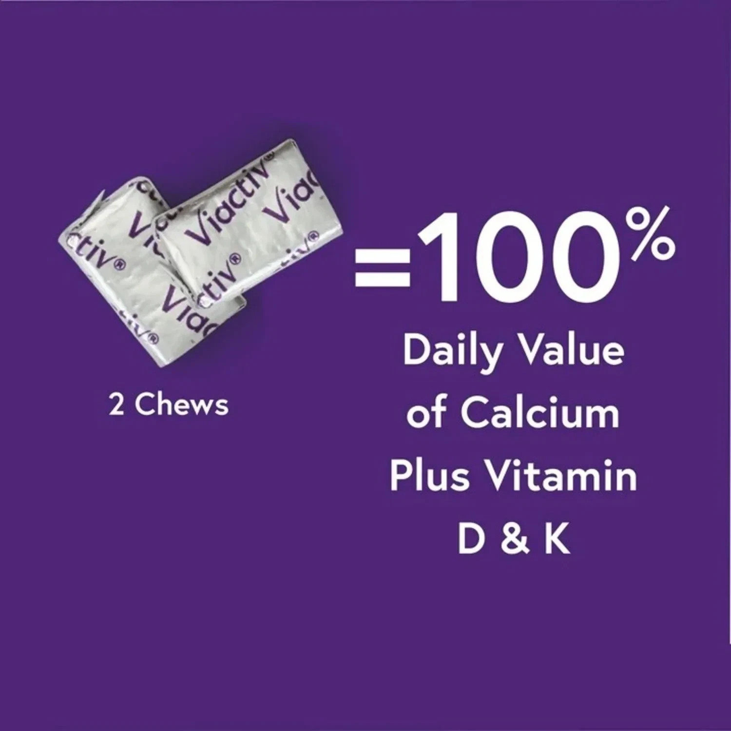 Viactiv Calcium + Vitamin D3 Supplement Soft Chews, Caramel,Calcium for Bone Hea