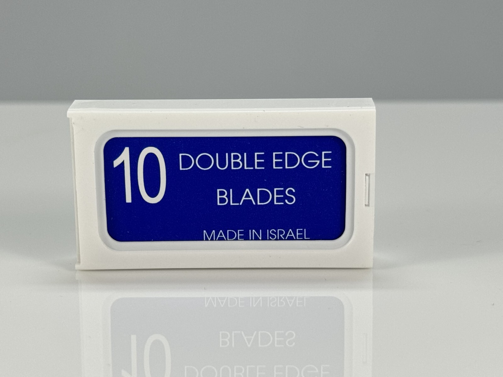 100 Personna Crystal double edge razor Shaving DE blades made in Israel