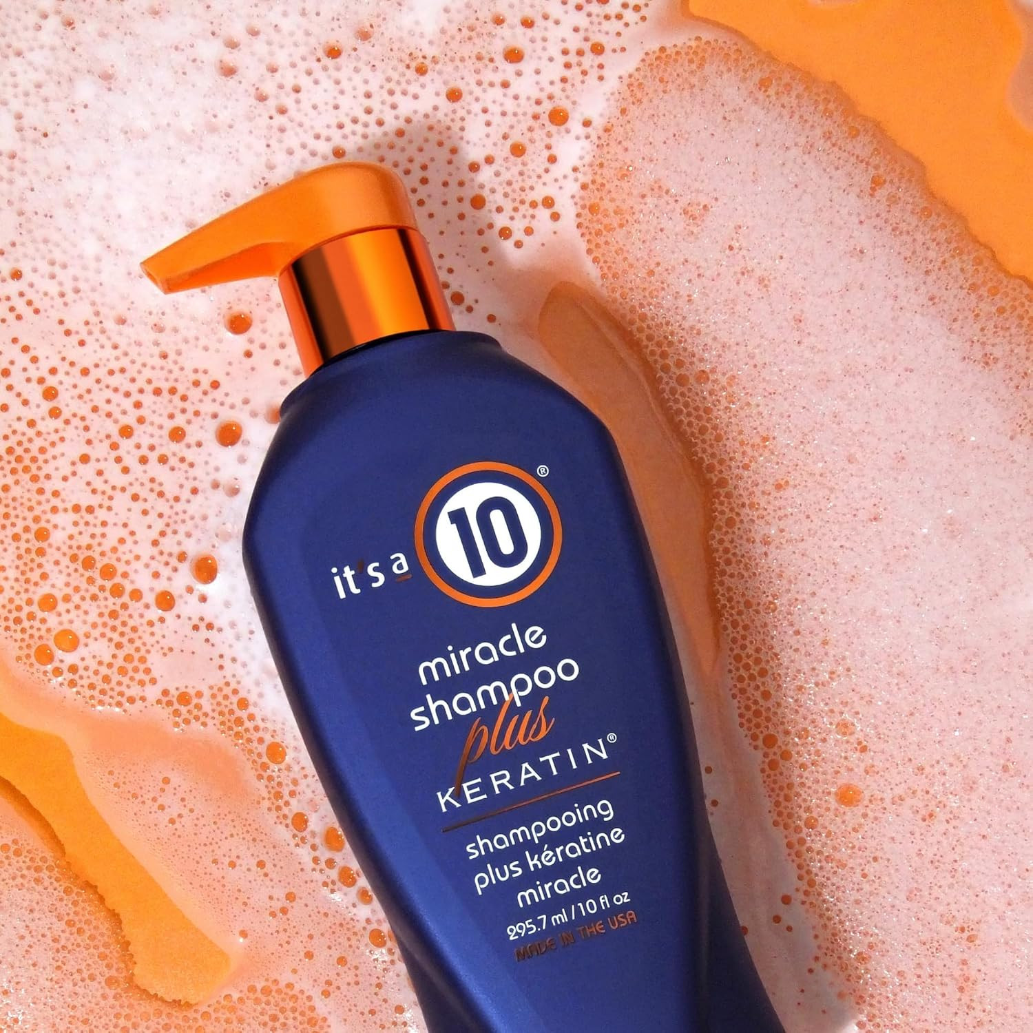 Miracle Shampoo plus Keratin 10 Oz