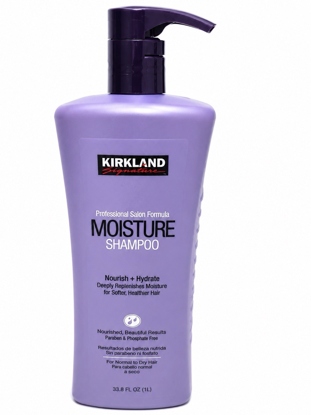 Kirkland Signature Moisture Nourish+Hydrate Shampoo 33.8 Fl Oz
