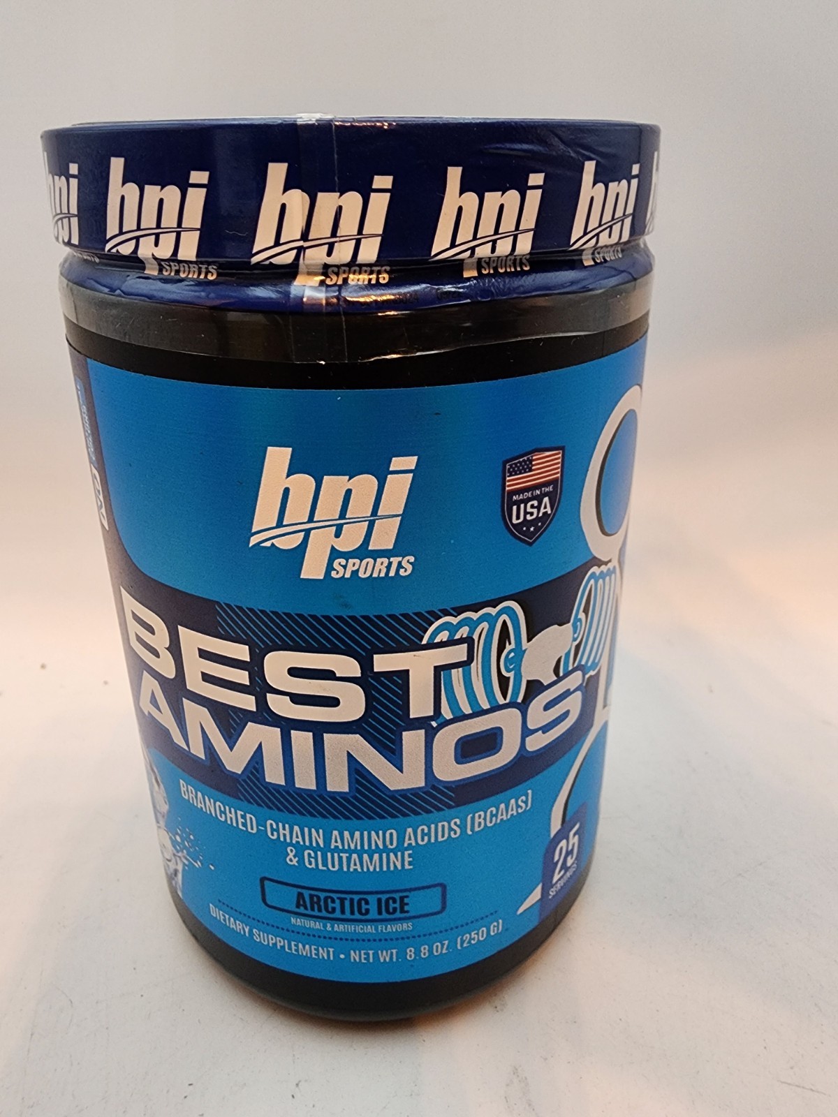 BPI Best Aminos Muscle Recovery Arctic Ice 25 Servings 8.8 oz 05/2027