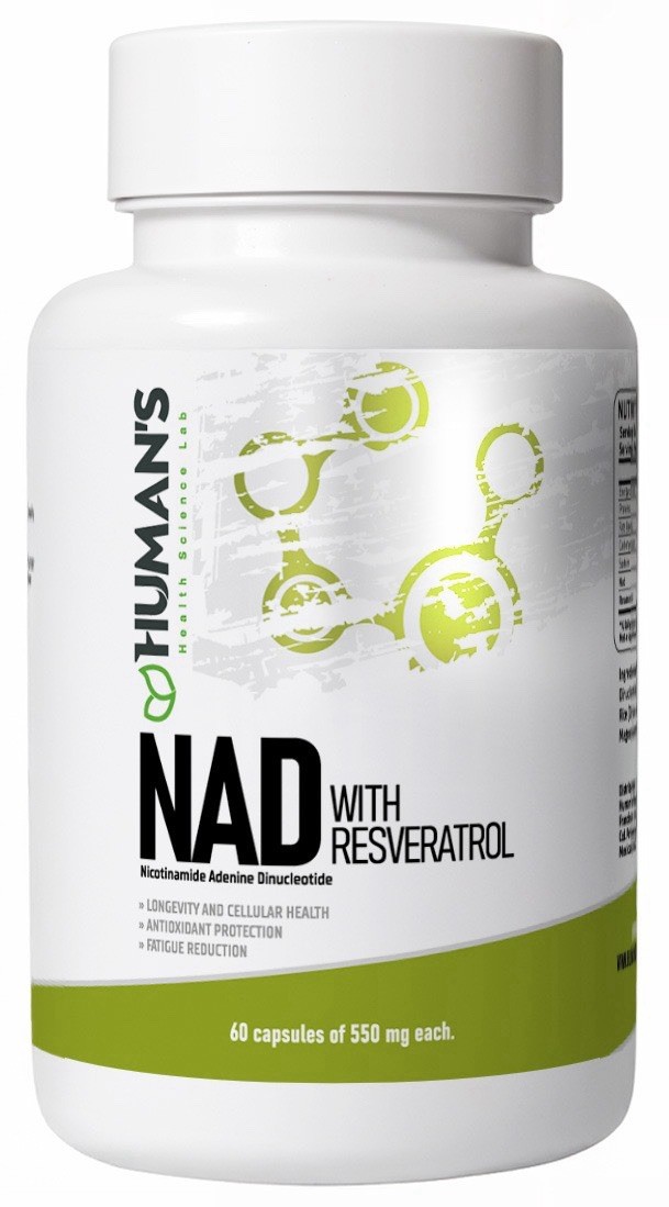 NAD+RESVERATROL Nicotamida Energy – Anti-aging Humans Health Usa