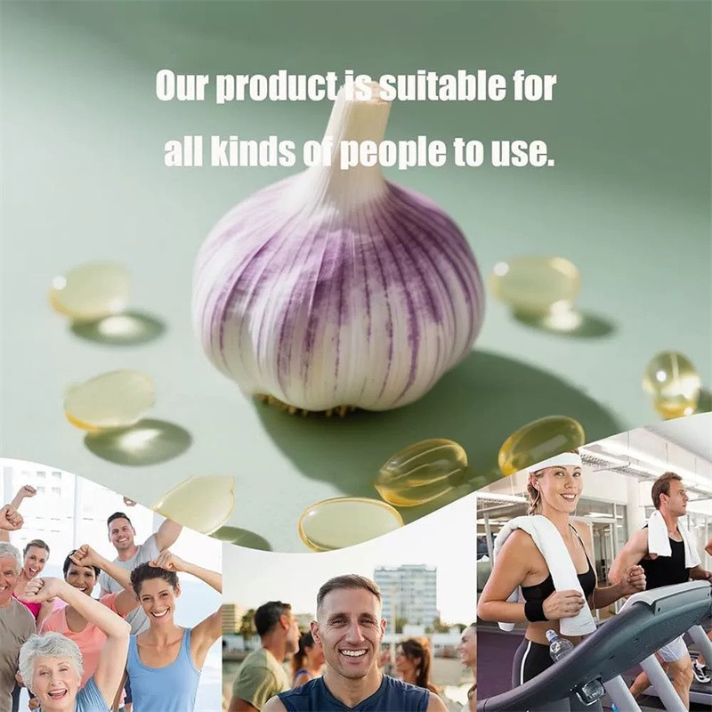 Odorless Garlic 7500mg Per Servings, 300 Softgels 2 Years Aged Garlic Extra