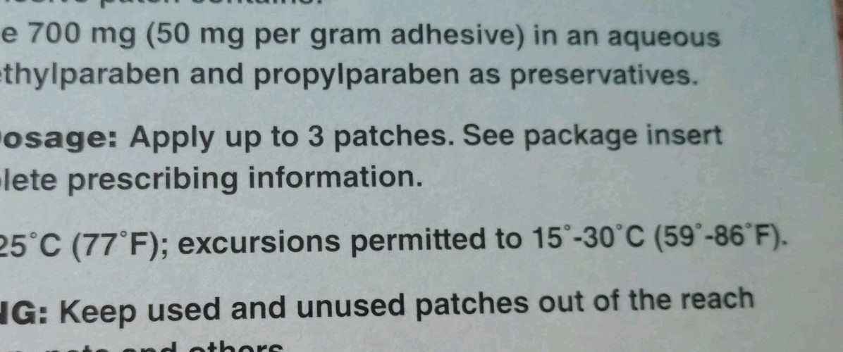 pain PATCHES Best Ones Out. Please READ DESCRIPTION