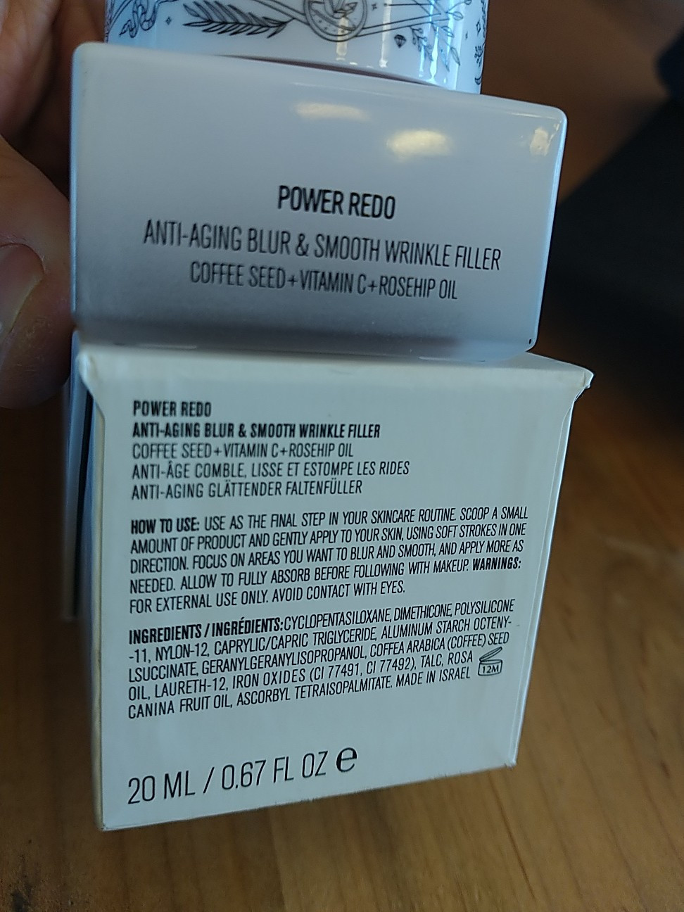 POWER REDO 2 PACK IL MAKIAG ANTI AGING BLUR & SMOOTH WRINKLE FILLER 0.67 OZ NIB