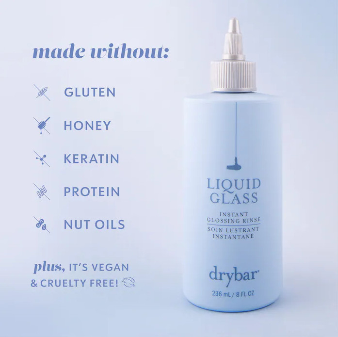 NIB 100% Authentic Drybar Liquid Glass Instant Glossing Rinse, 8 OZ