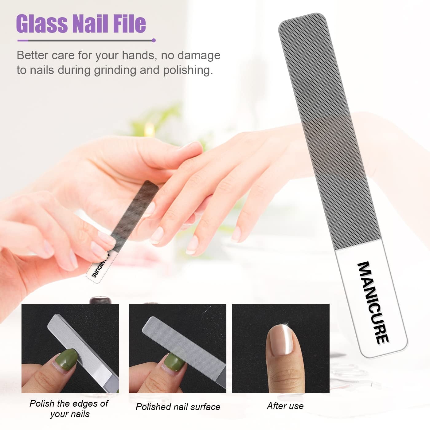 GMOX Stainless Steel Nail Care Set 16pcs Manicure Pedicure Grooming Kit Tools