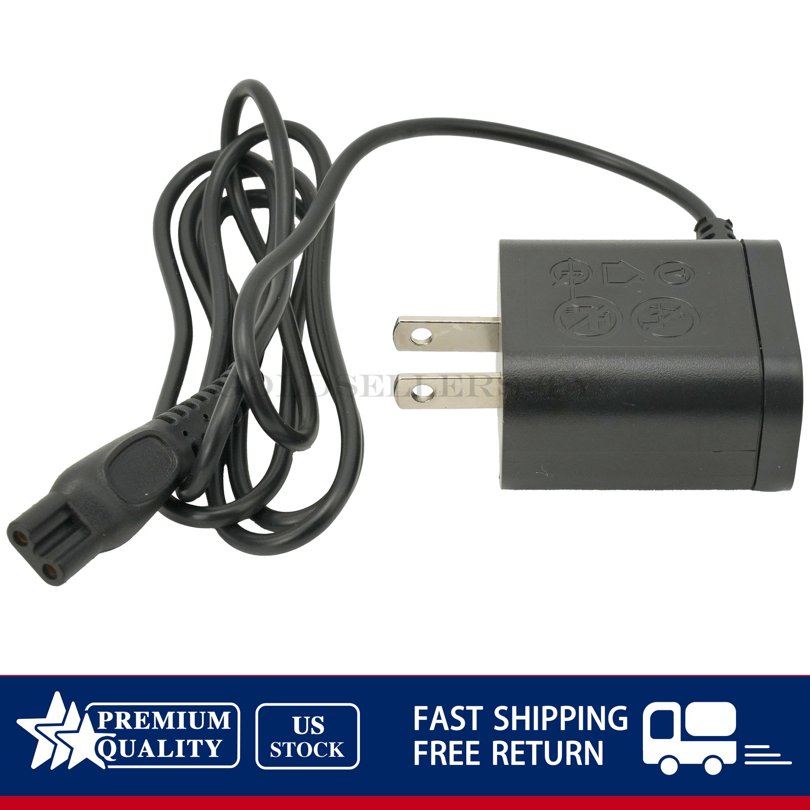 NEW For Philips Norelco Electric Shaver HQ8505 Power Cord Charger Free shipping