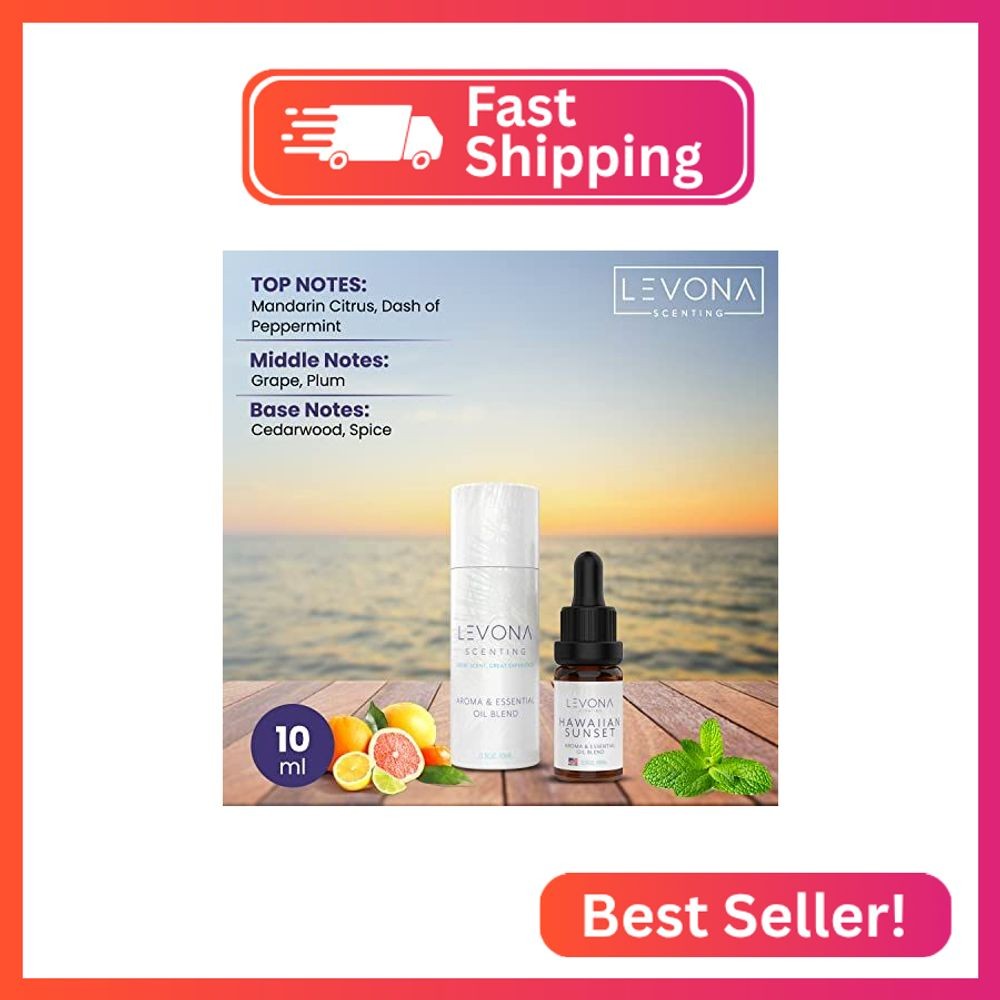 Levona Scent Essential Oils – Scents for Home, Hotel & Office Use – Perfect for