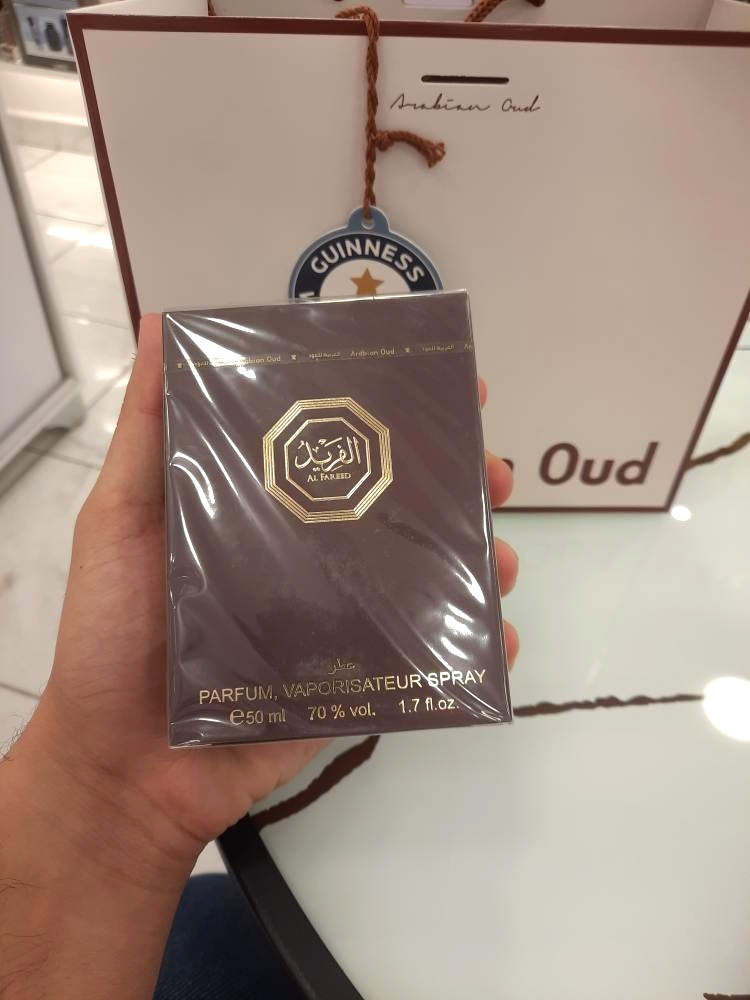 Perfume Al Fareed (Unique) 50ml Exclusive Patchouli (Acai Cloud) Oud, Amber