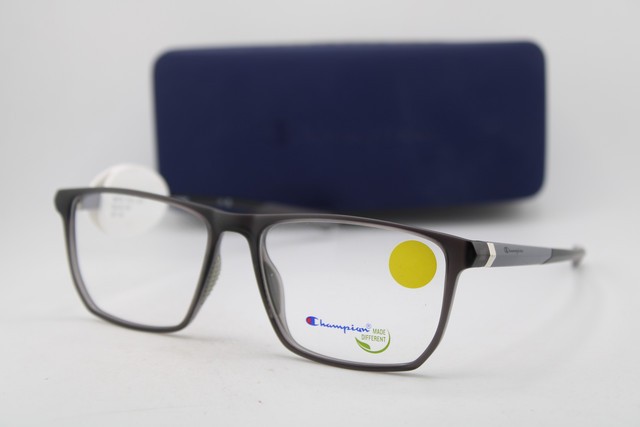 NEW CHAMPION FORGE 300 C02 MATTE BLACK GREY AUTHENTIC EYEGLASSES 56-16