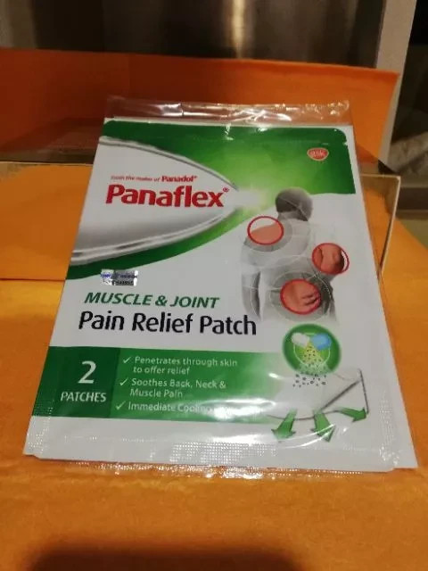 PANAFLEX Pain Relief Patch For Muscle & Joint – 2 Patches Easy Peel