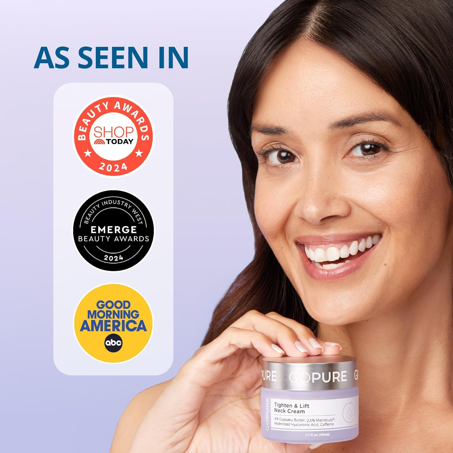 Tighten & Lift Neck & Chest Moisturizer Cream for Visibly Firming, Tightening an