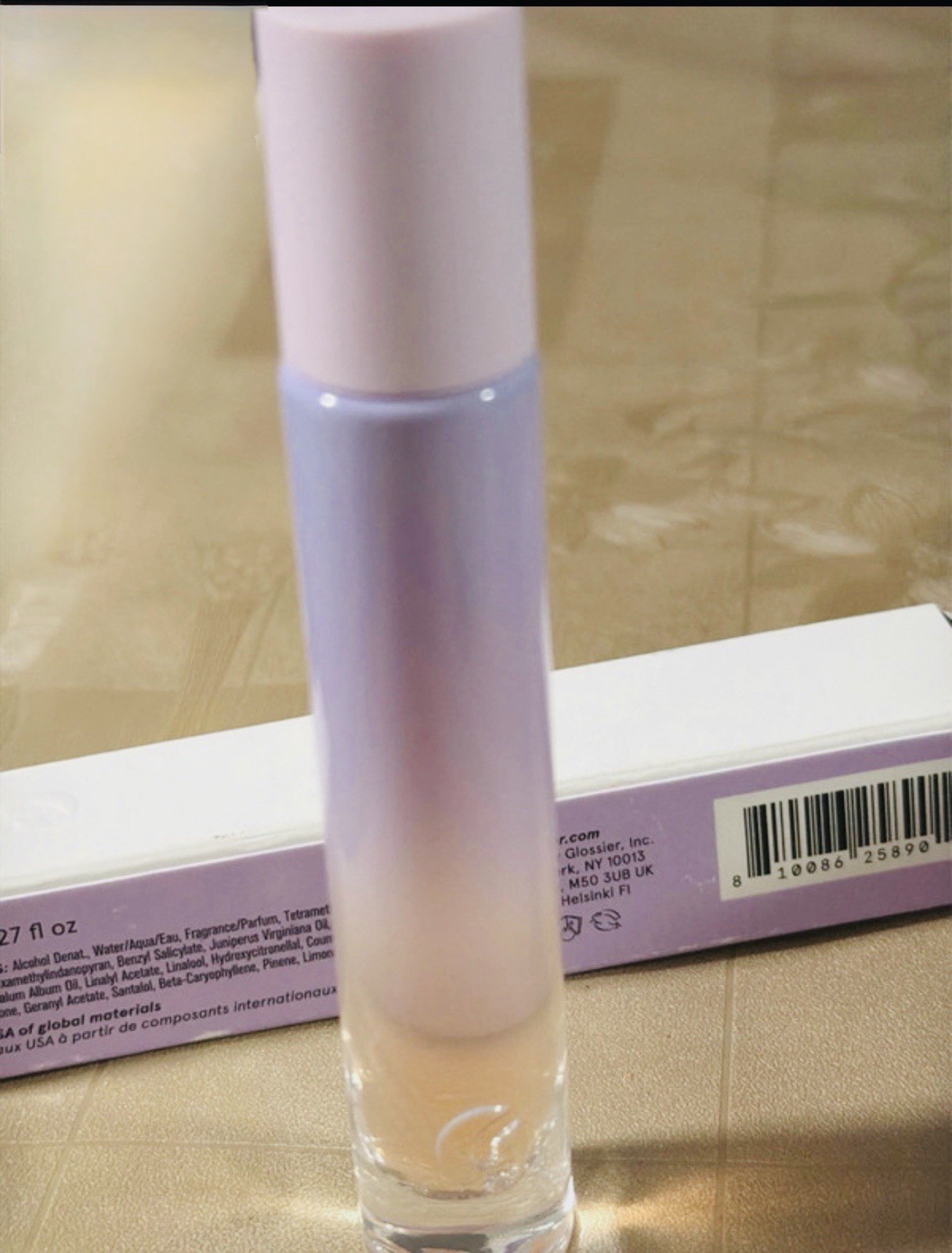 Glossier You FLEUR Eau de Parfum Spray Travel Size 8 ml / 0.27 fl oz