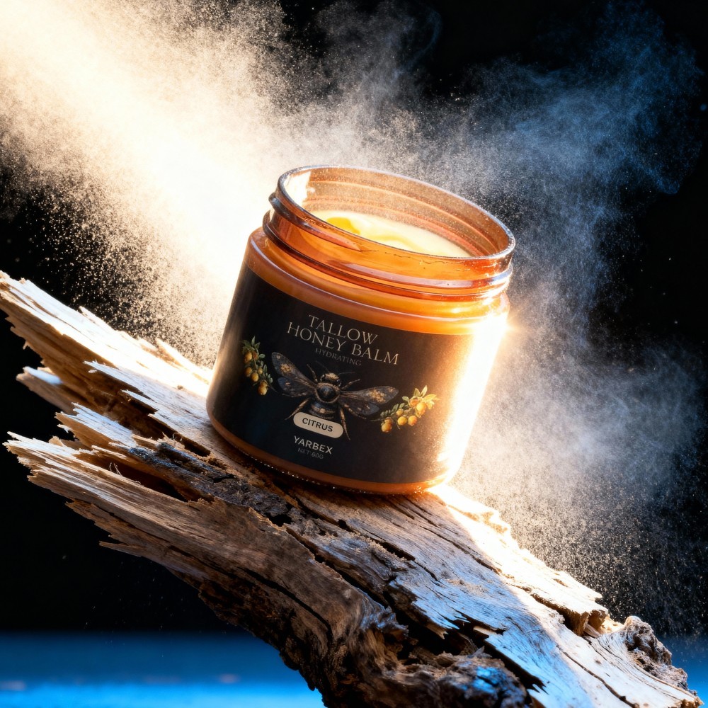 Tallow Honey Balm Retinol Niacinamide Hyaluronic Acid Anti-Aging Face Cream 60g