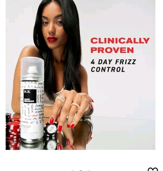 IGK Good Behavior MSRP $16 Spirulina Protein Smoothing Spray 2.4oz./80ml Travel