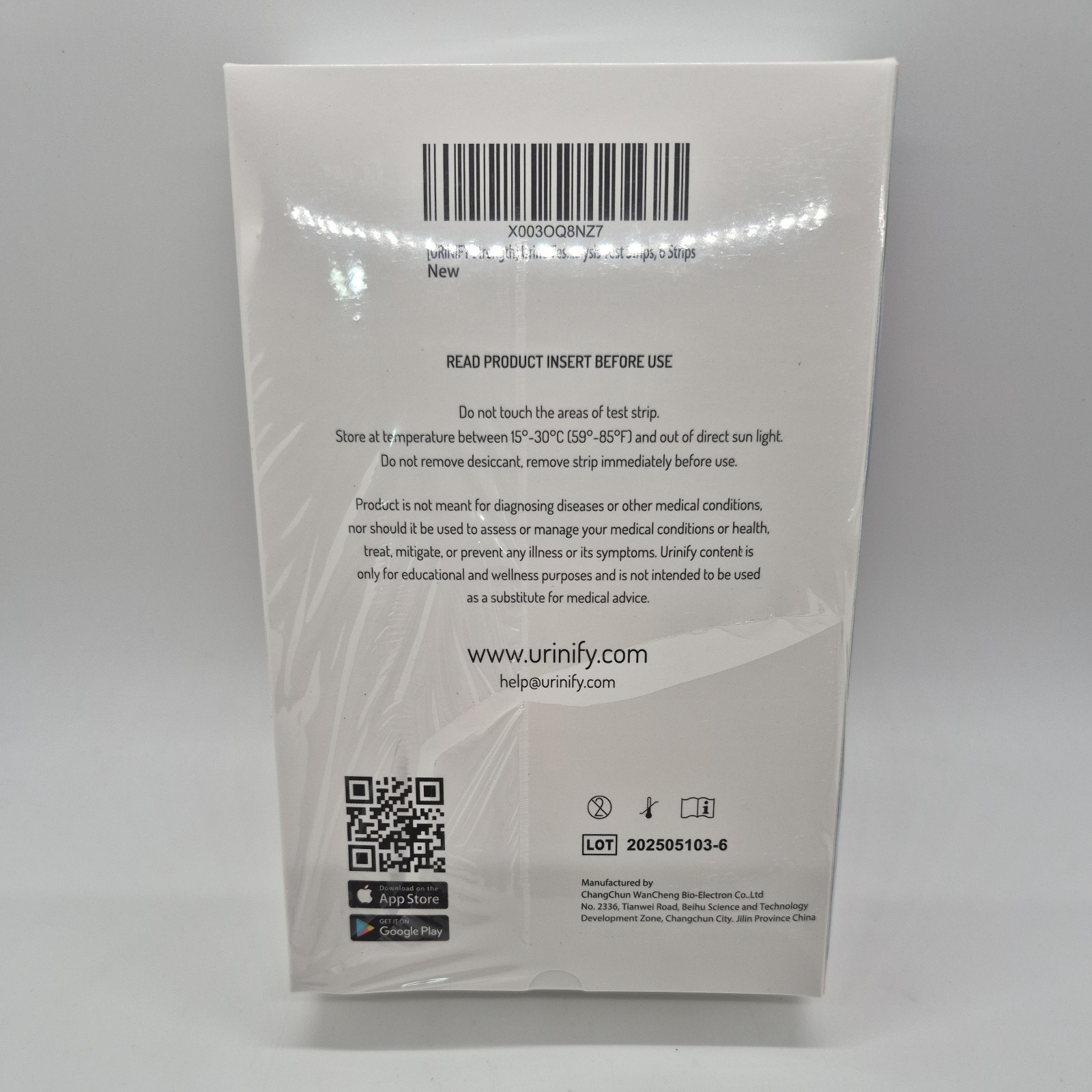 Urinify General Wellness Strips Strength Sealed