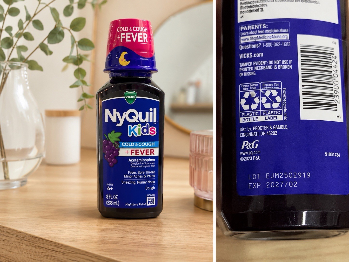 Vicks DayQuil NyQuil Kids Cold Cough