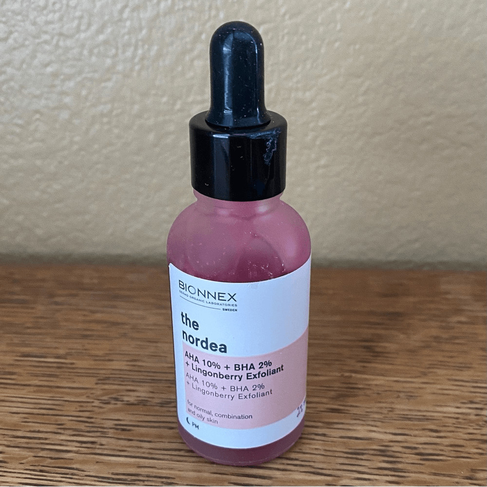 NIB New BIONNEX AHA 10% + BHA 2% + LINGONBERRY EXFOLIANT 30ml/1.14 oz Skincare
