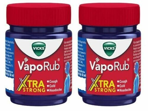 Vicks VapoRub Xtra Strong, 50 ml – Pack of 2