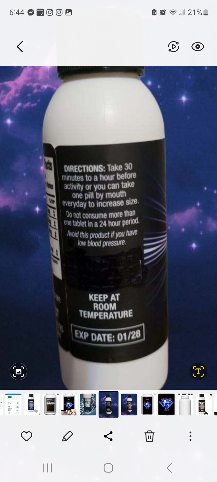 Blue Pleasure Extreme 250mg Men’s Libido Enhancement Tablets 30 Count Supplement