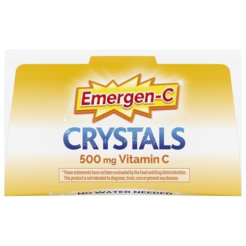 Emergen-C Crystals On-The-Go Emergen-C Immune Support Supplement Vitamin C B