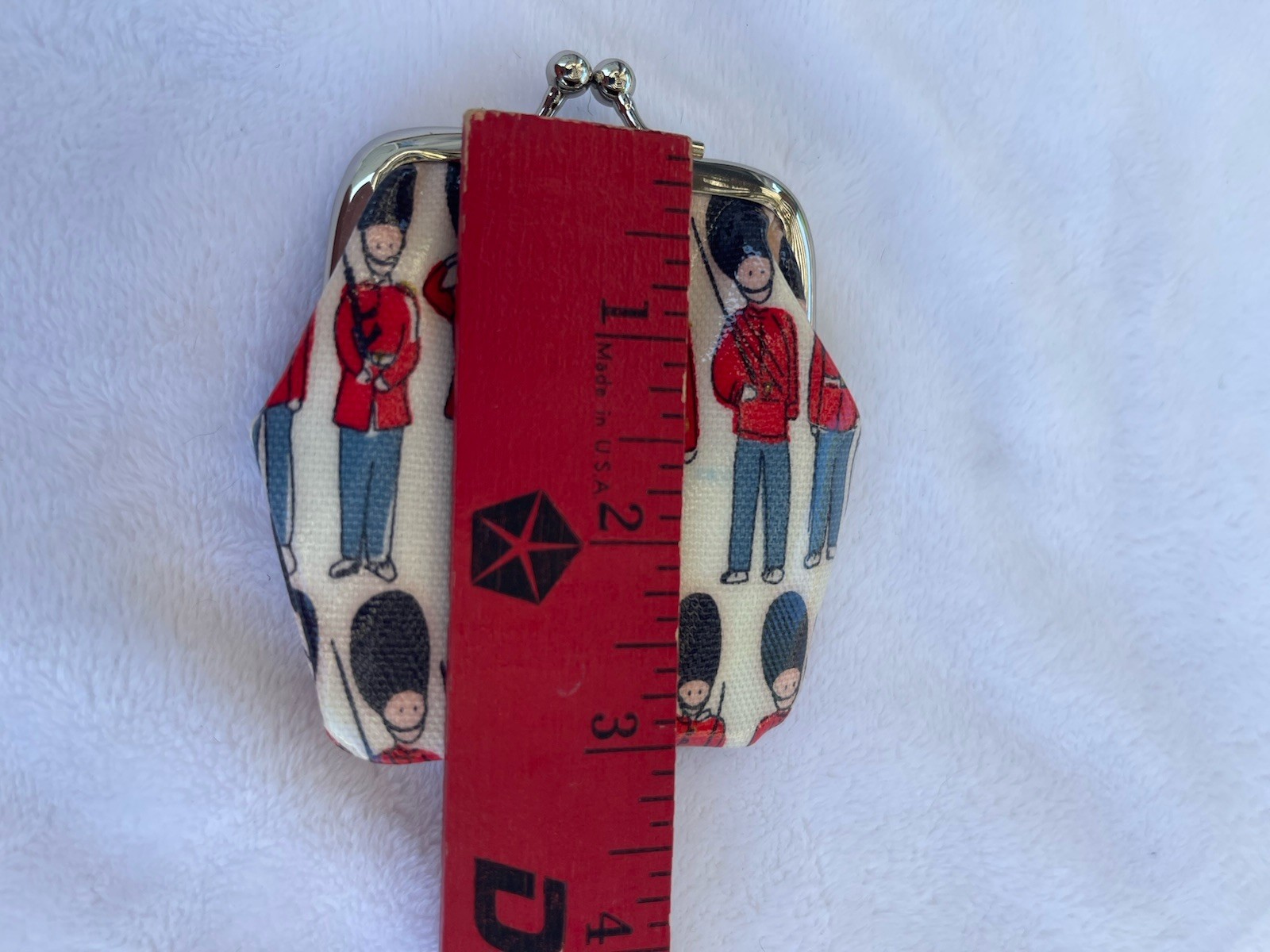 Cath Kidston London Makeup,Change Purse Coated Cotton Classic Guard Band Lot Of2