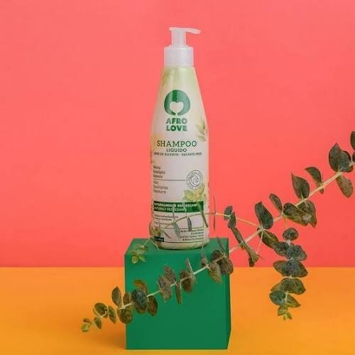 Afro Love Liquid Mint Shampoo 10oz – Deep Cleansing & Clarifying Scalp Treatment