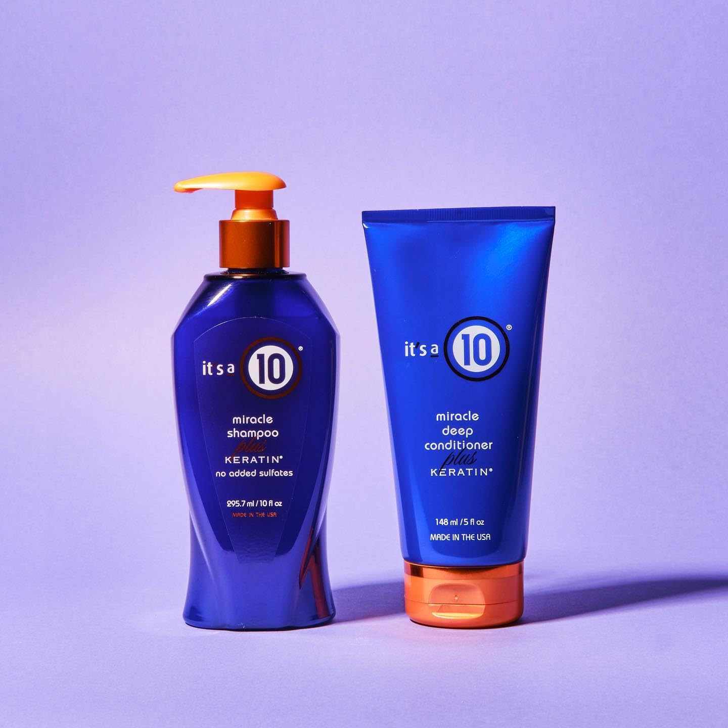 Miracle Shampoo plus Keratin 10 Oz